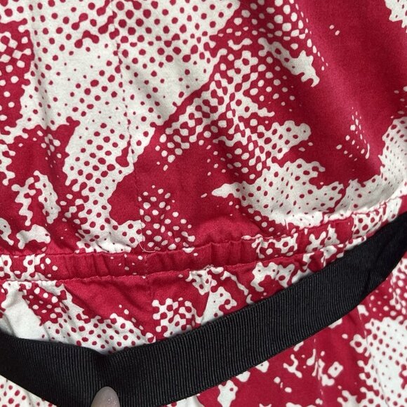 Motherhood Maternity Dress Size Small Pink White Midi Length Baby Shower Church - Picture 6 of 11